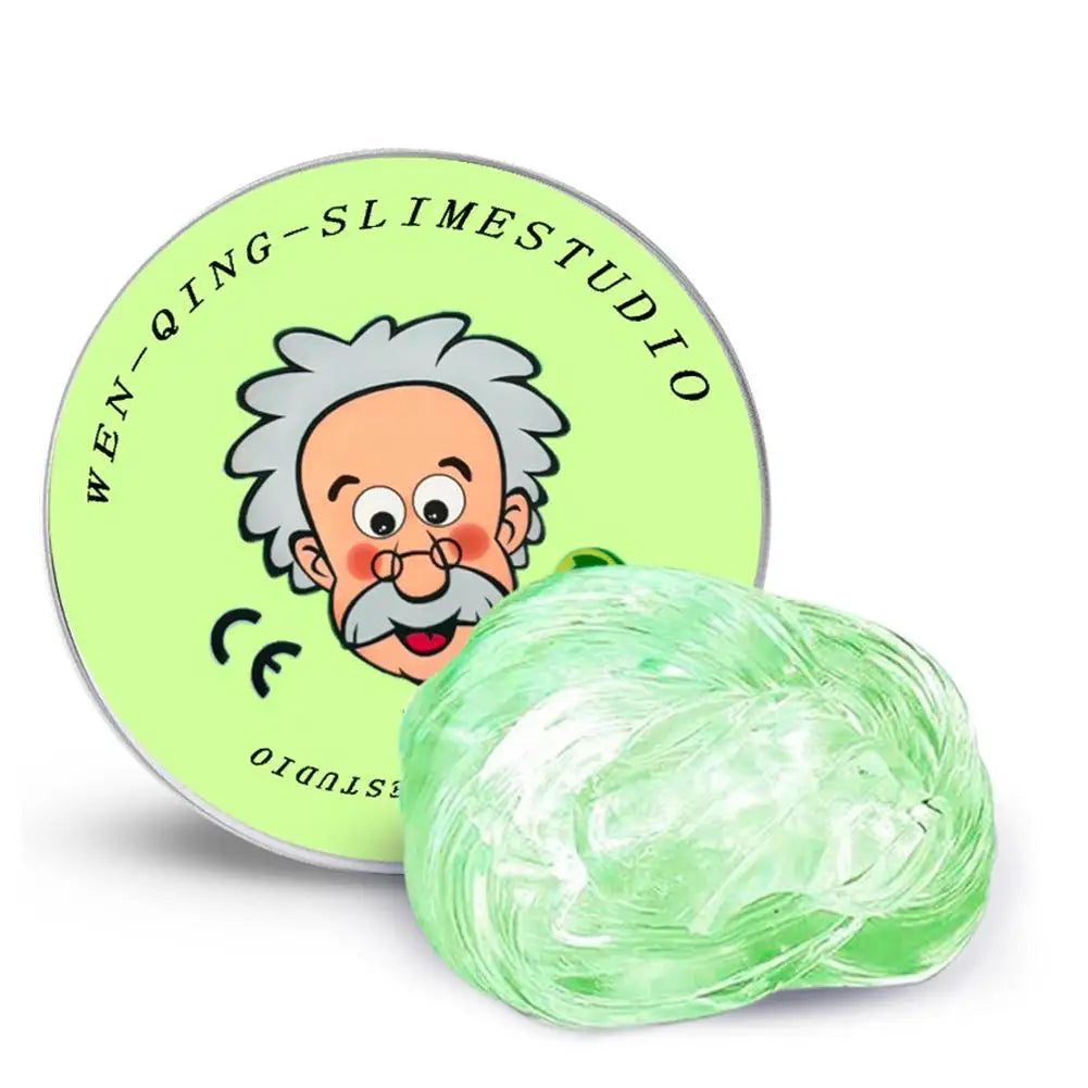 Reusable Putty Liquid Crystal Bouncy Slime Toy Kid Safe Mud Stress Relief Color Clay Shape Handmade DIY Handgum Playdough