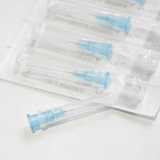 100Pcs 25G 27G 29G 34G 33G 32G 31G 30G Painless Small Superfine Beauty Needle Disposable Injection Piercing Needles 1.5/4/6/13mm
