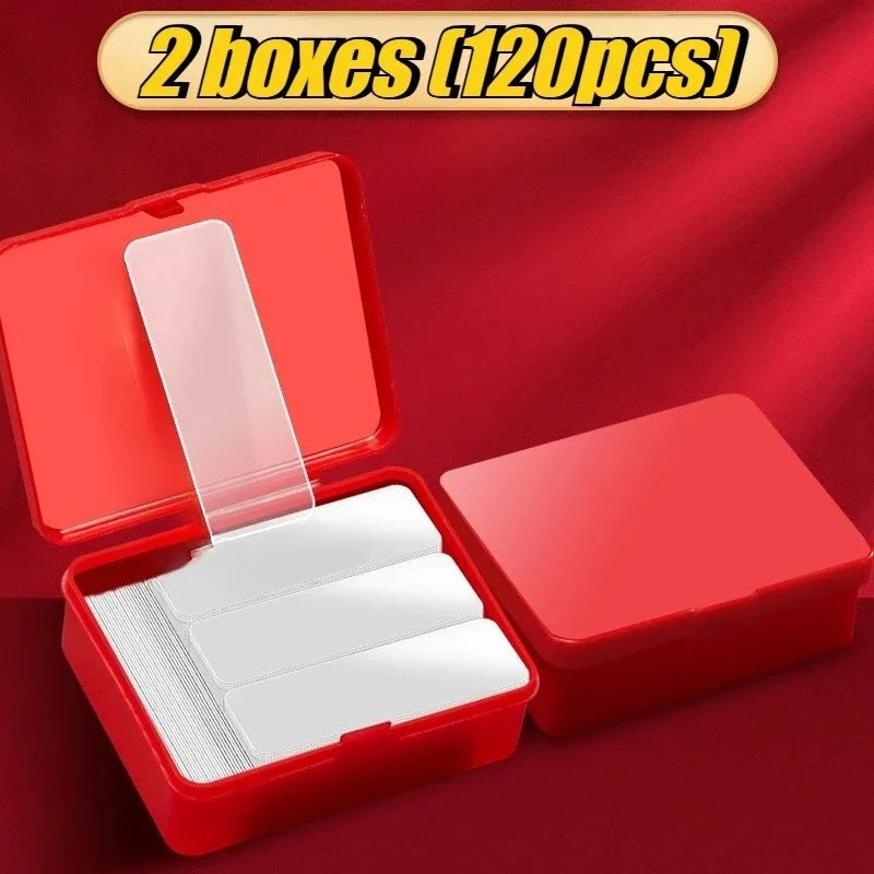 60-300pcs Strong Double Sided Adhesive Waterproof Removable Reusable Mounting Tape for Walls Wood Tile Plastic