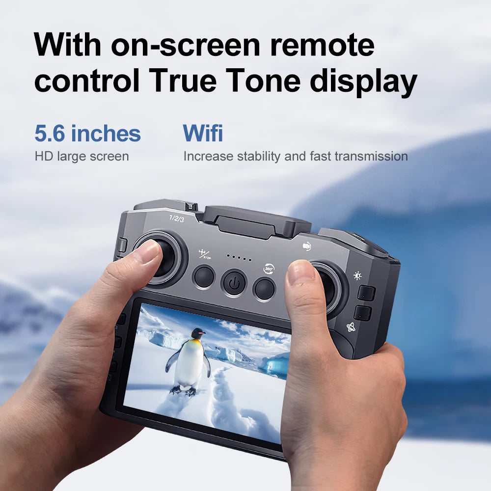 Original V988 Camera Drone 8K Professional Dron 4K With Screen Under 249g Remote Control  Brushless RC Quadcopter Toys New