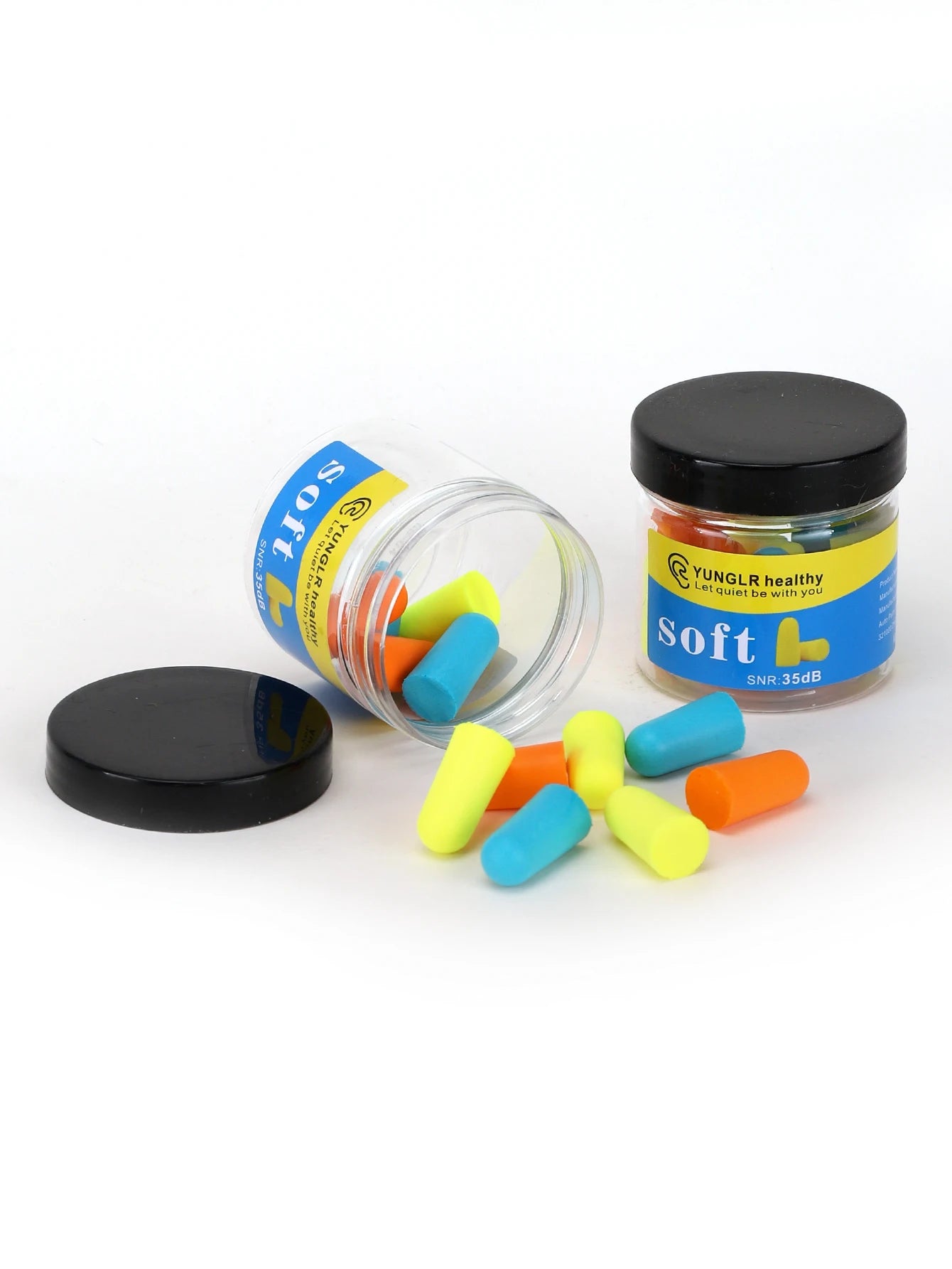 Ear Plugs Earplugs Noise Reduction Ear Plug Foam Oordopjes Slapen Sleep Anti Noise Reduction Music Cancelling Insulation Earplug