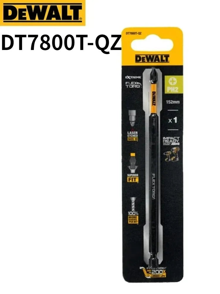DeWalt Impact-Resistant, Non-Slip, Ultra-Hard Phillips Head Bits, High-Hardness, Strong Magnetic Screwdriver Bits