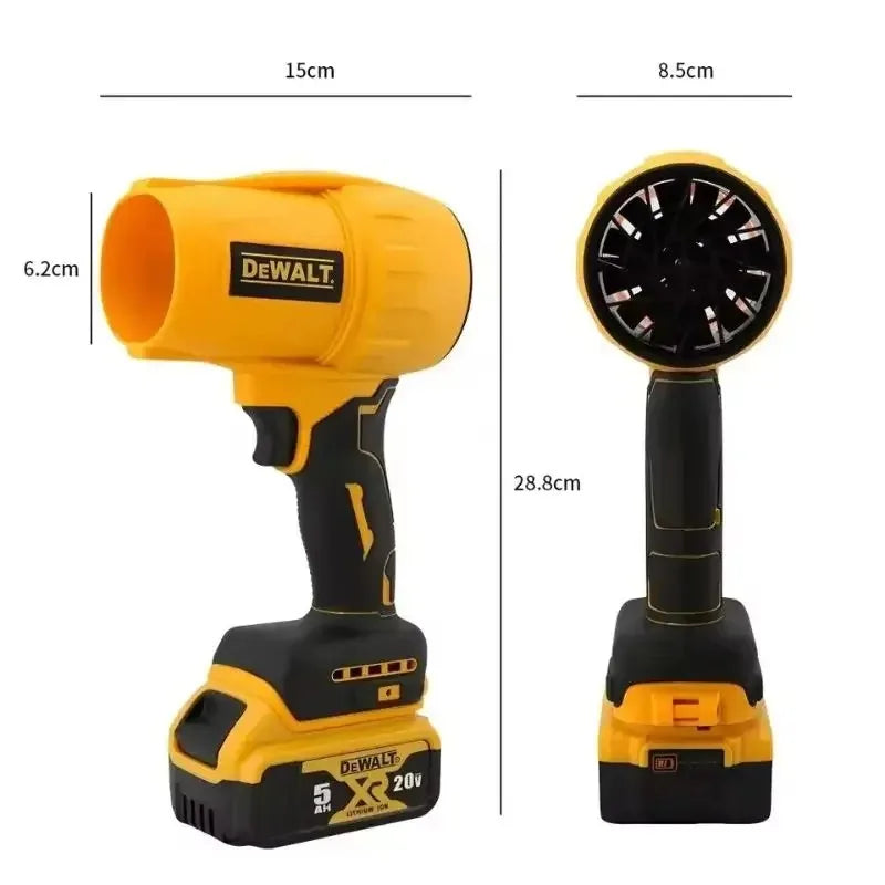 Dewalt Brushless Turbo Fan Leaf Blower Wireless Handheld Dusting Tool 30000RPM 20V for Sweeping Leaves And Dust