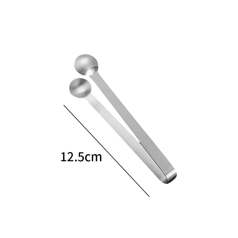 Stainless Steel BBQ Tongs Set Anti-slip Grip Kitchen Tools for Steak Bread Food Cooking Small Accessories