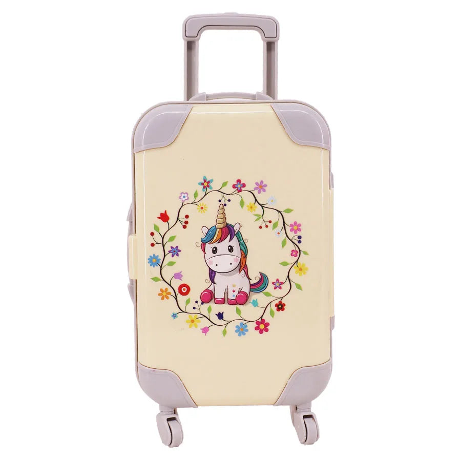 The Latest Doll Luggage For 43cm Baby Doll Clothes Accessories For Labubu,18 Inch American Doll Girl's Toys,babi Doll,1/3 Bjd