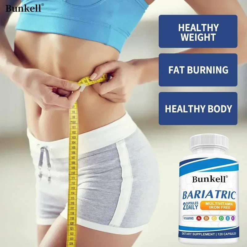 Multivitamin Capsules - Daily Support -for Energy, Immunity - with Vitamin A, C, D, B-Complex - Soy & Gluten-Free, Non-GMO