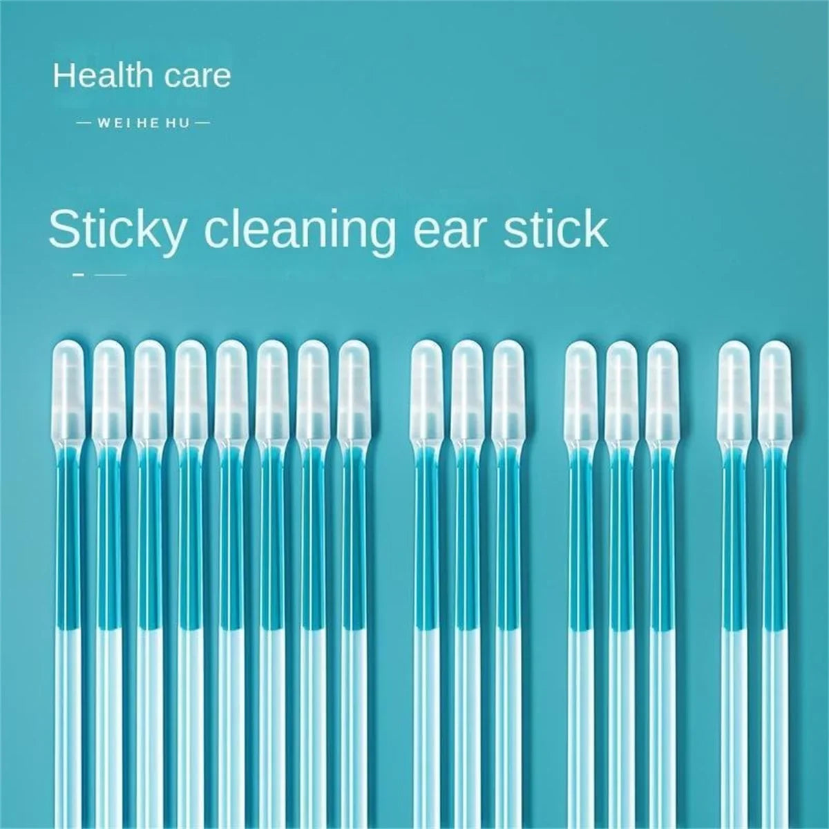 Premium Earwax Remover Tool Reusable Silicone Ear Cleaning Sticks Safe Gentle Ear Pick for Sensitive Ears