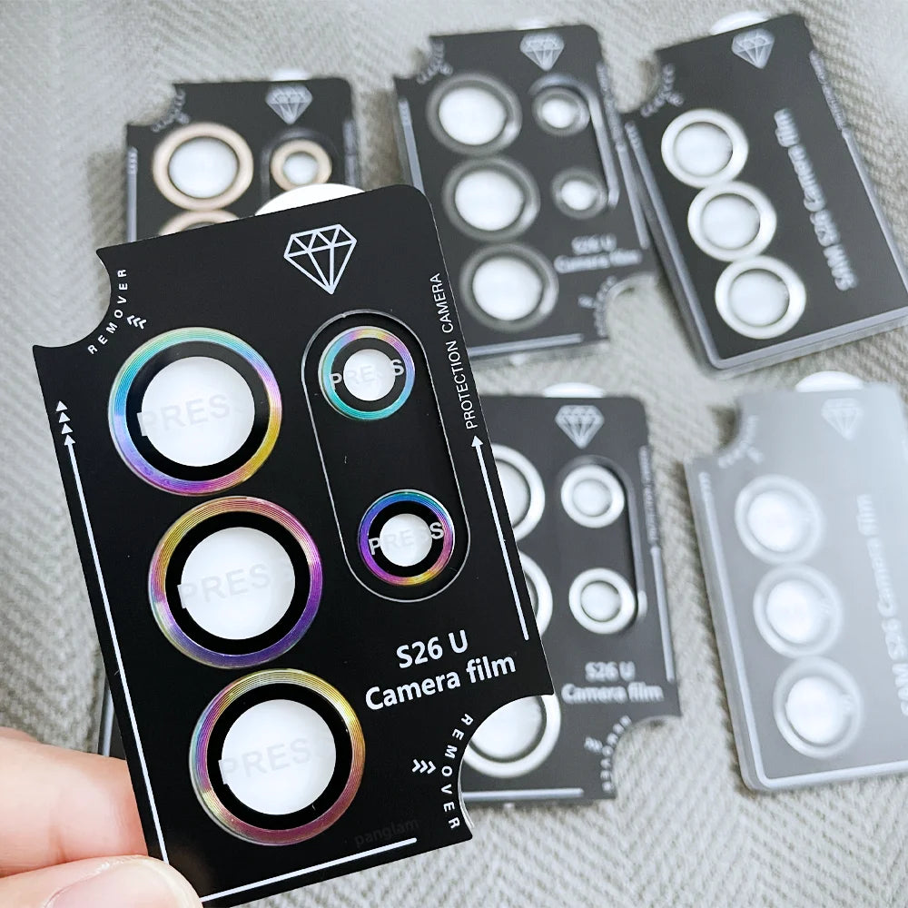 Camera Metal Protector Lens Ring Glass Case For Samsung Galaxy S26Ultra S26 Camera Lens Screen Lens Cover Lens Removal Tool